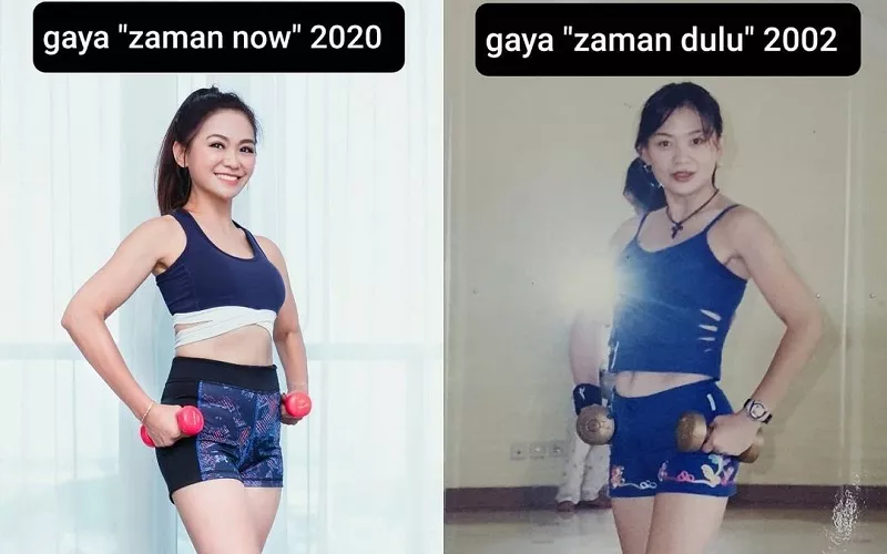 Foto Masa Lalu dan Kini Puspa Dewi, Bukti Awet Muda Nenek 53 Tahun