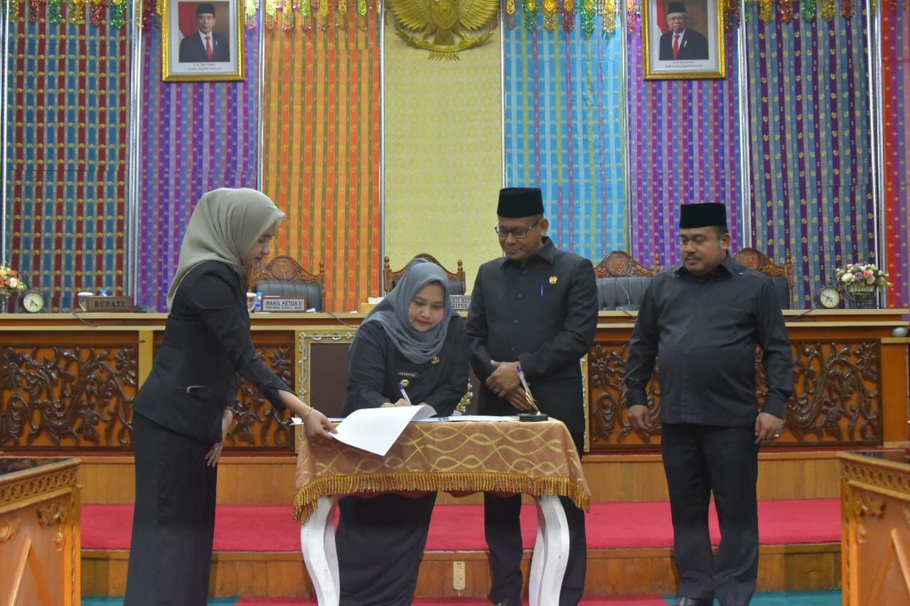 APBD Bengkalis Tahun 2024 Disahkan Sebesar Rp 4,165 Triliun