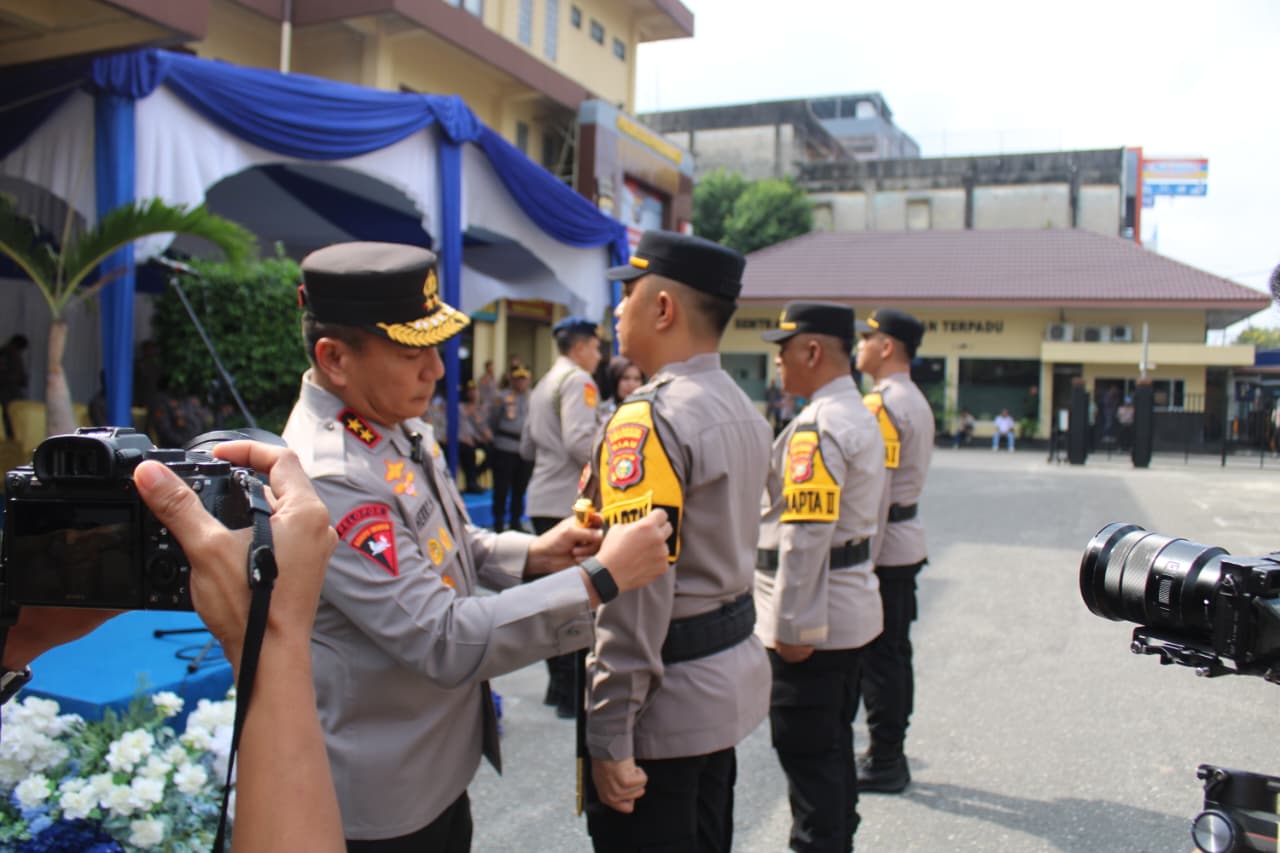 Kapolda Riau Luncurkan Pamapta, Polisi Siaga 24 Jam Layani Masyarakat