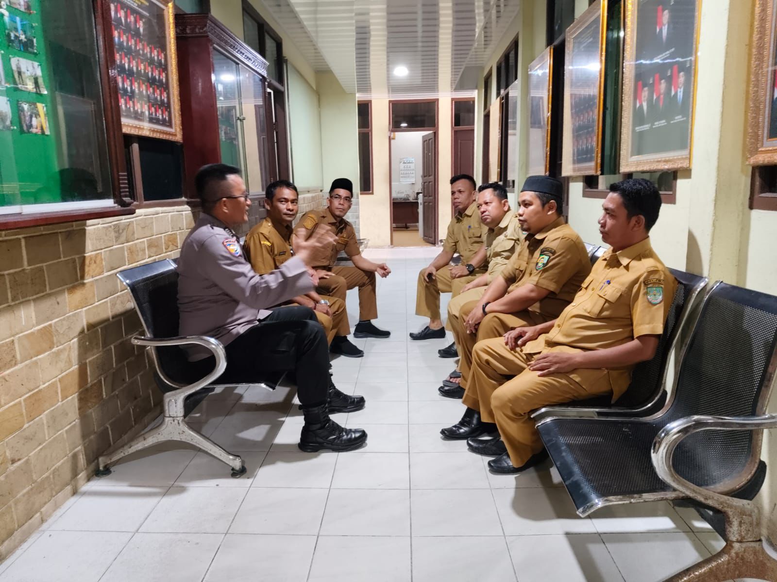 Sat Binmas Polres Rokan Hulu Gelar Cooling System Bersama Pegawai DPRD