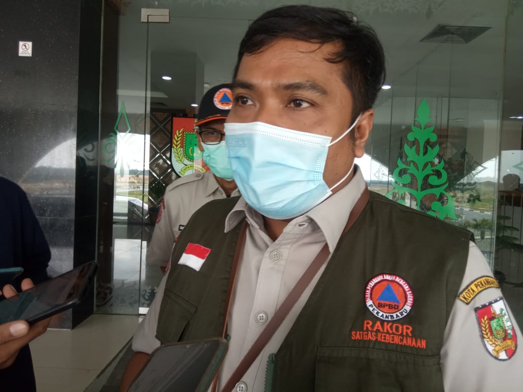BPBD Pekanbaru Sudah Salurkan Ratusan Ribu Masker