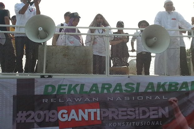 Aksi Ganti Presiden Bakal Menyebar ke Seluruh Indonesia