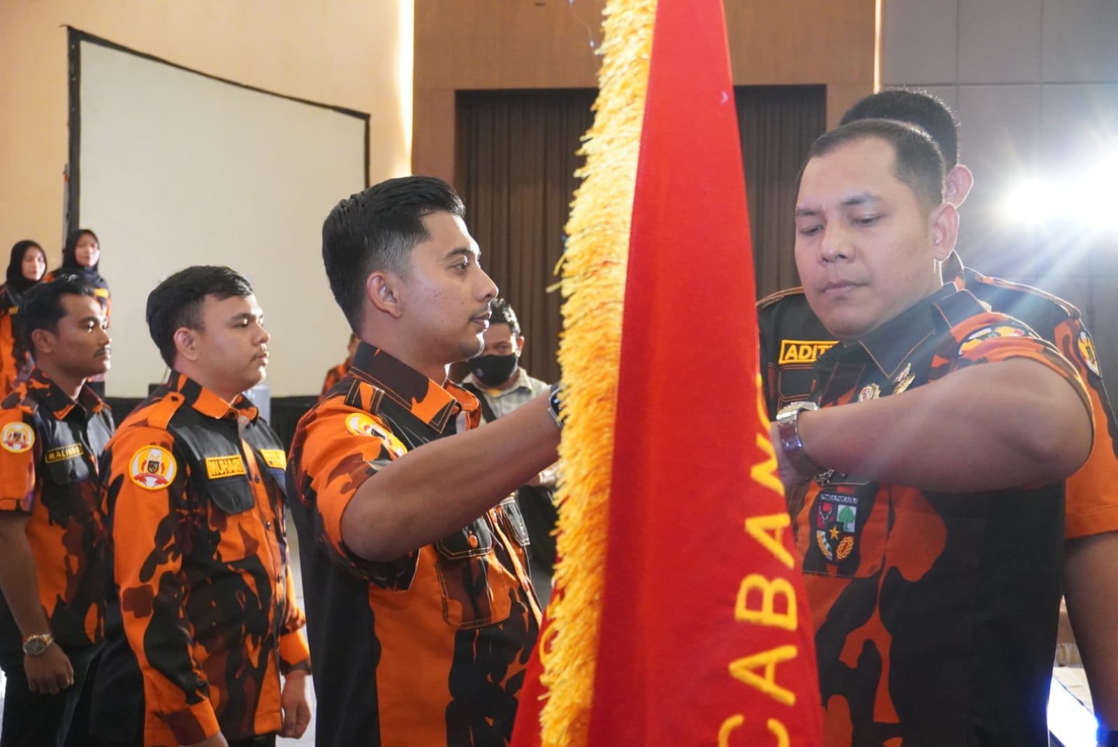 Anggi Kurniawan Resmi Jabat Ketua DPC Sapma PP Pekanbaru
