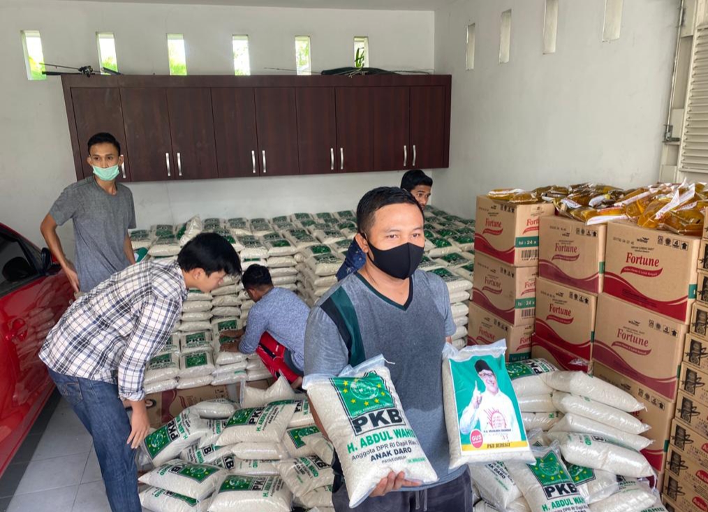 Abdul Wahid Siapkan 10 Ton Beras Untuk Program PKB Berbagi ke Masyarakat Kurang Mampu
