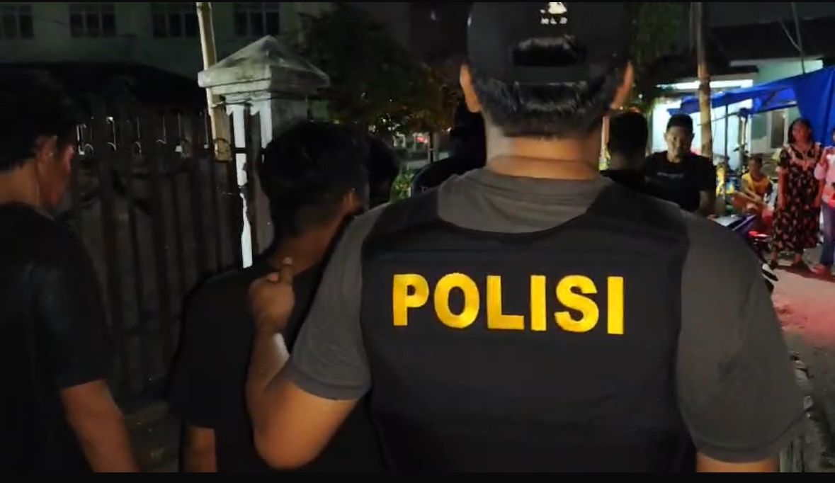 Razia Kampung Narkoba Pekanbaru, Polisi Tangkap 10 Orang