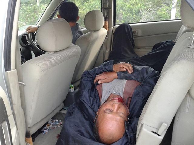 Proyek Tanpa Rambu-Rambu di Jalan Sudirman Sungai Pakning Sering Akibatkan Lakalantas