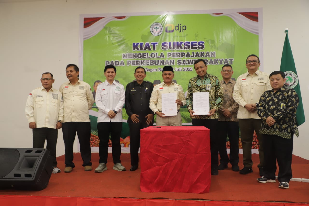 DJP Riau dan APKASINDO Sepakat Tingkatkan Peran Petani Sawit dalam Penerimaan Pajak