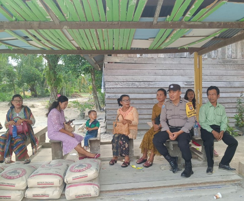 Polsek Bangko Pusako Gelar Cooling System untuk Wujudkan Pilkada Damai 2024 di Bangko Kiri