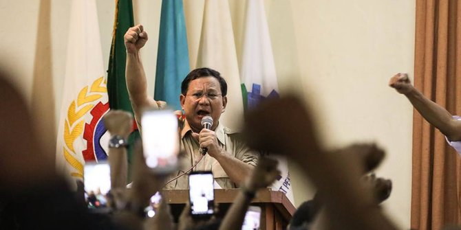 Survei INES: Prabowo-Gerindra kalahkan Jokowi-PDIP