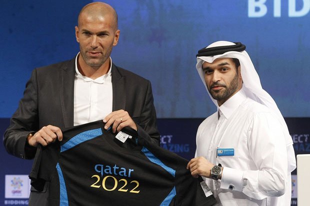 Jika Jadi Latih Qatar, Zidane Digaji Rp2 Miliar Per Hari