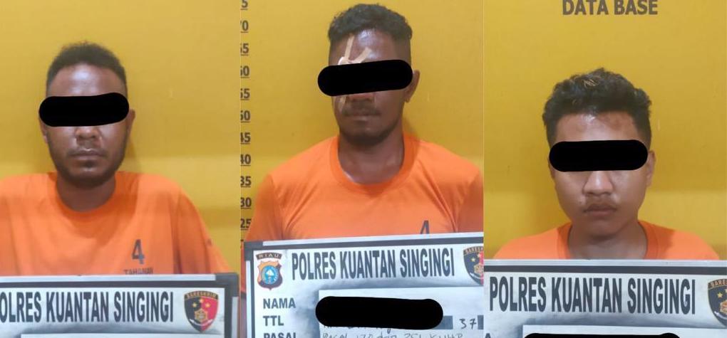 Sat Reskrim Polres Kuansing Ungkap Kasus Penganiayaan Oleh Security Perusahaan Kelapa Sawit