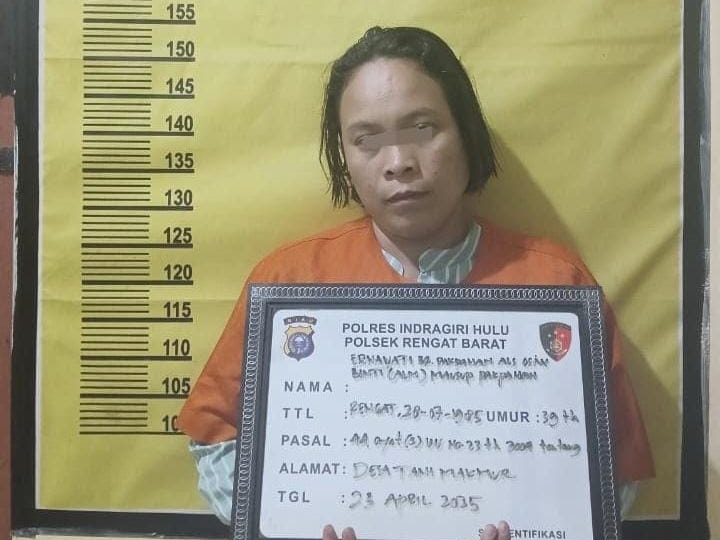 Gagal Pinjam Uang, Istri Habisi Nyawa Suami dengan Pisau Sadap Karet