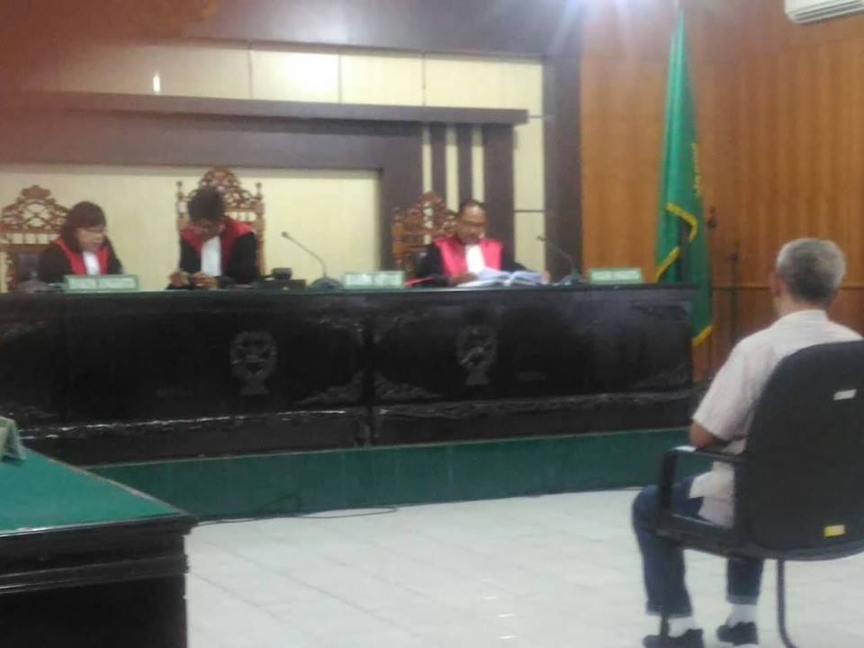 Pengadilan Tipikor Pekanbaru Vonis Direktur PT DTD Lima Setengah Tahun Penjara