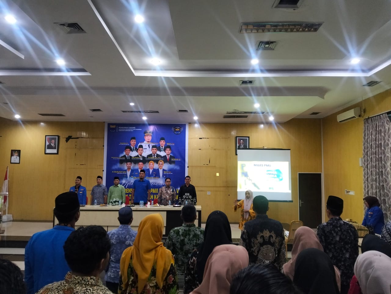Bupati Ade Agus Kenang Masa Aktivis Saat Hadiri Konfercab PMII Inhu