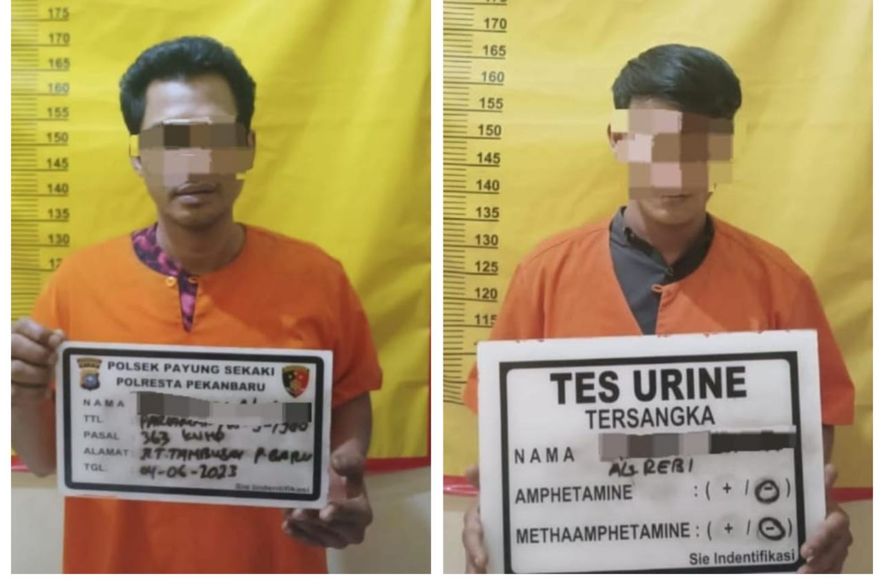 Bobol Toko Besi, 2 Maling Dibekuk Polsek Payung Sekaki