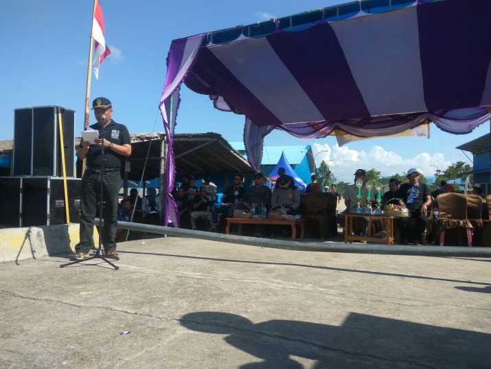 Plh Asisten III Setdakab Inhil Buka Festival Mancing Udang Galah