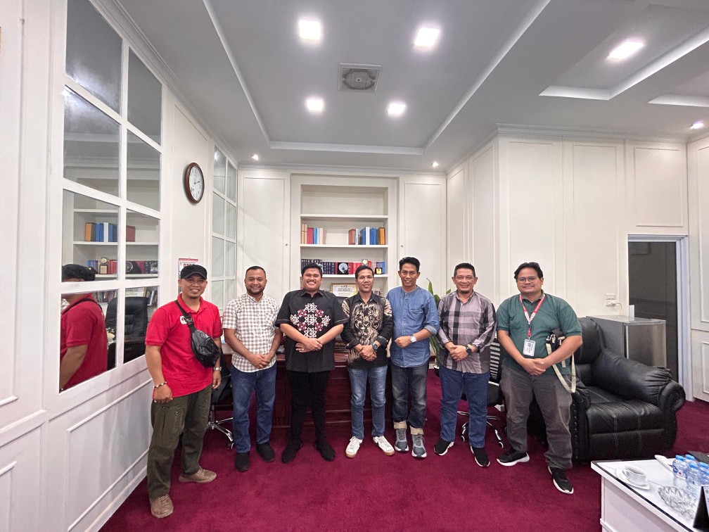 PWI Bengkalis Audiensi dengan Ketua DPRD, Sepakat Perkuat Sinergi Pers dan Parlemen