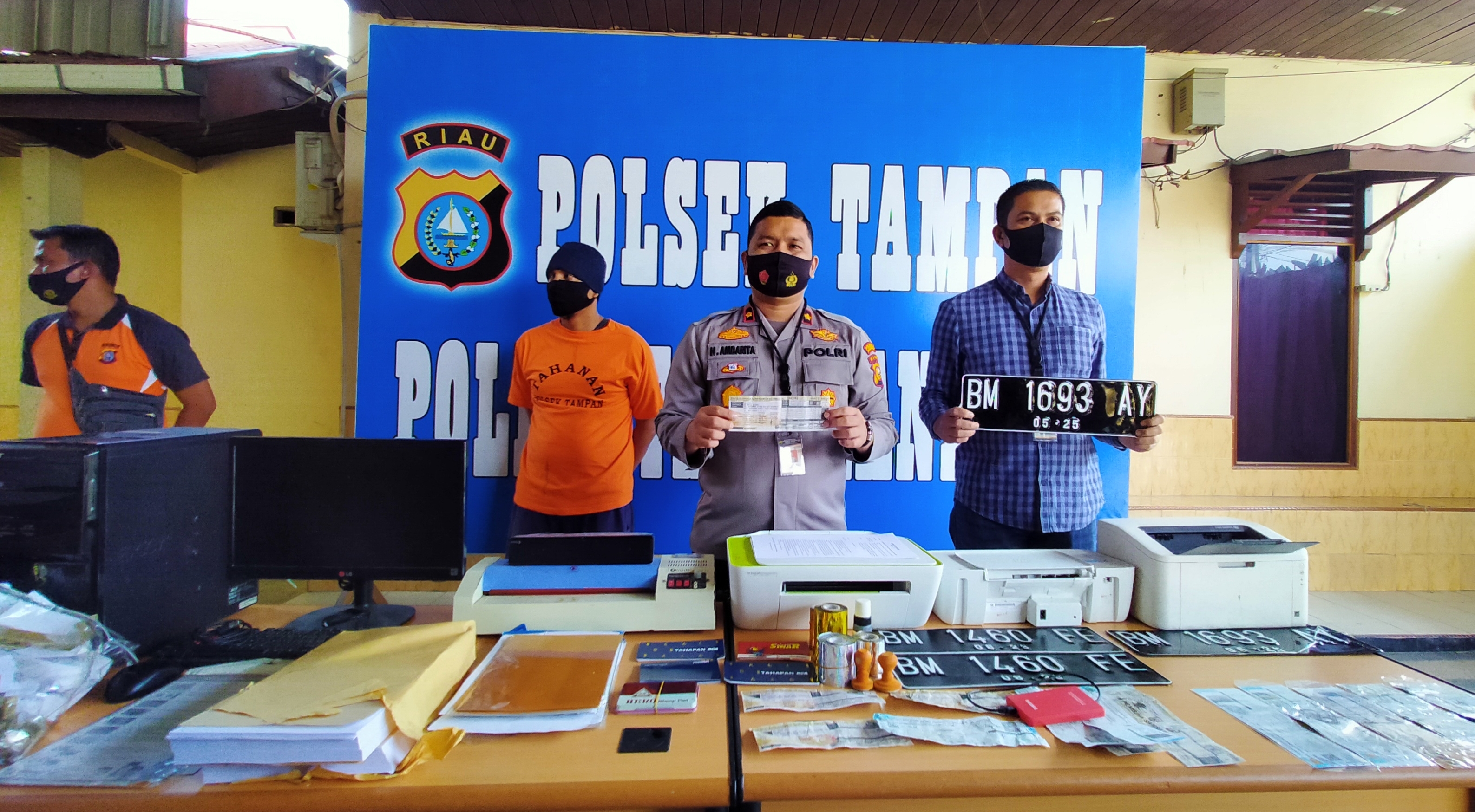 Waspada Pemalsuan Surat Kendaraan, Polisi Sudah Tangkap Satu Pelaku di Pekanbaru