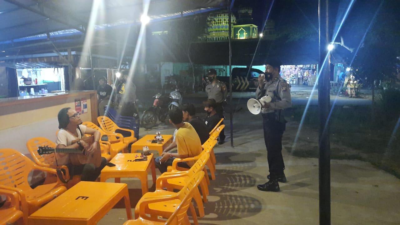 Polsek Pangkalan Kuras Terus Gencarkan Operasi Yustisi