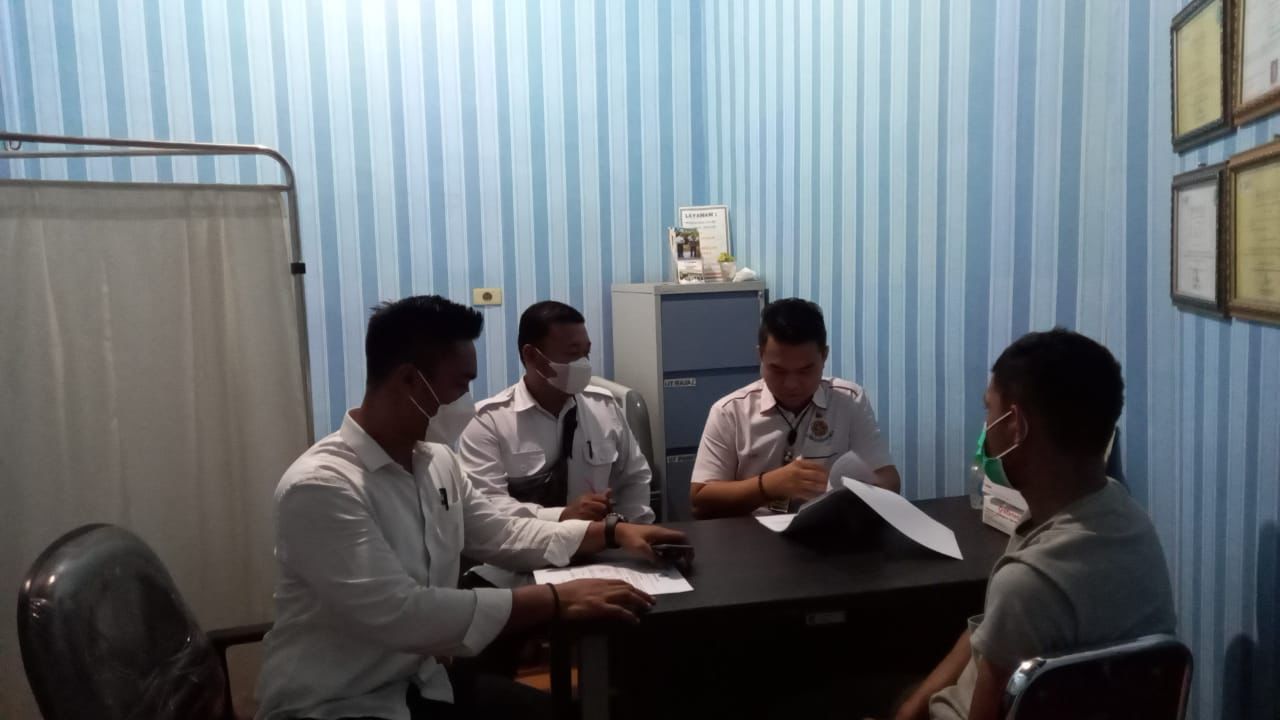 Usai Cekcok Dengan Kasat Lantas, Oknum Satpol PP di Pelalawan Diserahkan ke BNNK
