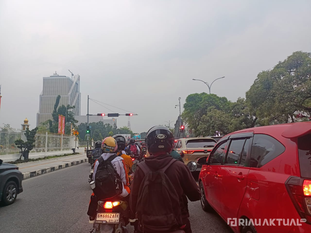 Cerah Berawan, Suhu Udara Riau Hari Ini Capai 33 Derajat