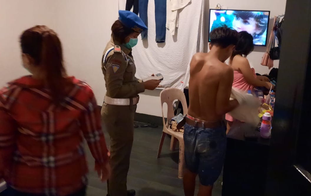 Duh! Puluhan Muda Mudi Terjaring Razia di Sejumlah Penginapan Pekanbaru