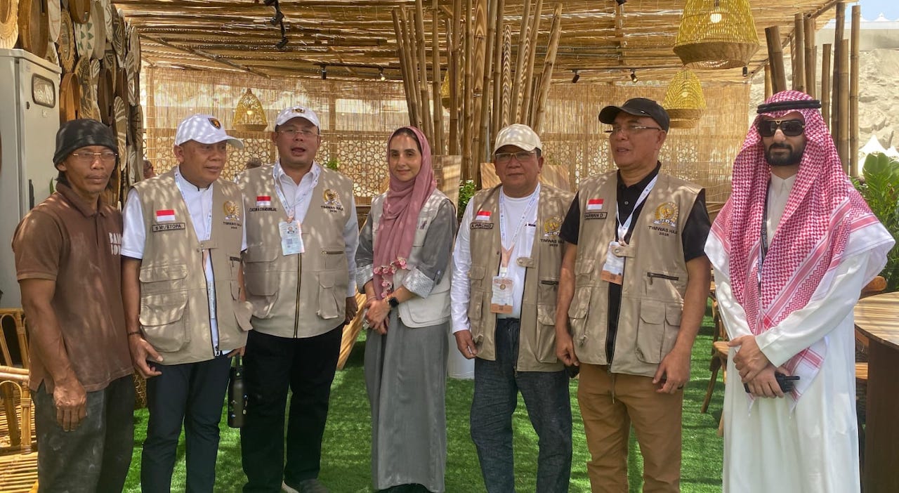 Timwas Haji DPR Puji Tenda Jemaah Haji Indonesia Bernuansa Nusantara