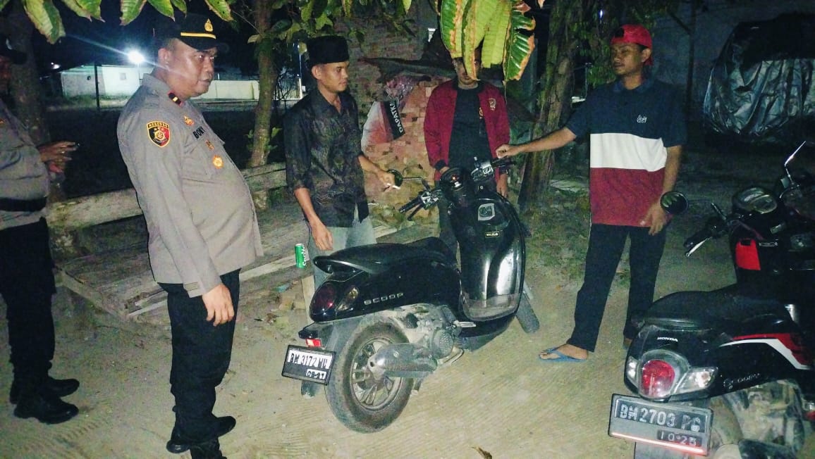 Kapolsek Tanah Putih Tanjung Melawan Pimpin KRYD untuk Antisipasi Gangguan Kamtibmas dan Wujudkan Pilkada Damai