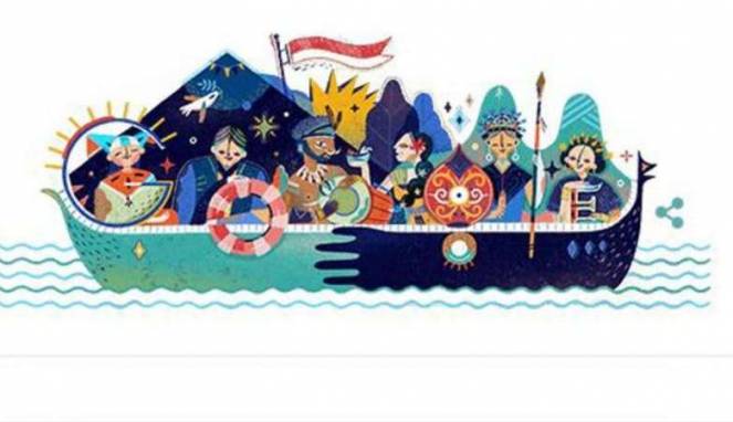 Google Turut Merayakan HUT ke-72 Kemerdekaan Indonesia