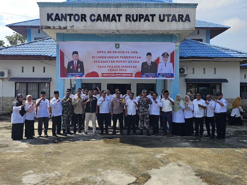 Apel Netralitas di Rupat Utara: TNI-POLRI, ASN, dan Non ASN Tegaskan Komitmen Jelang Pilkada 2024