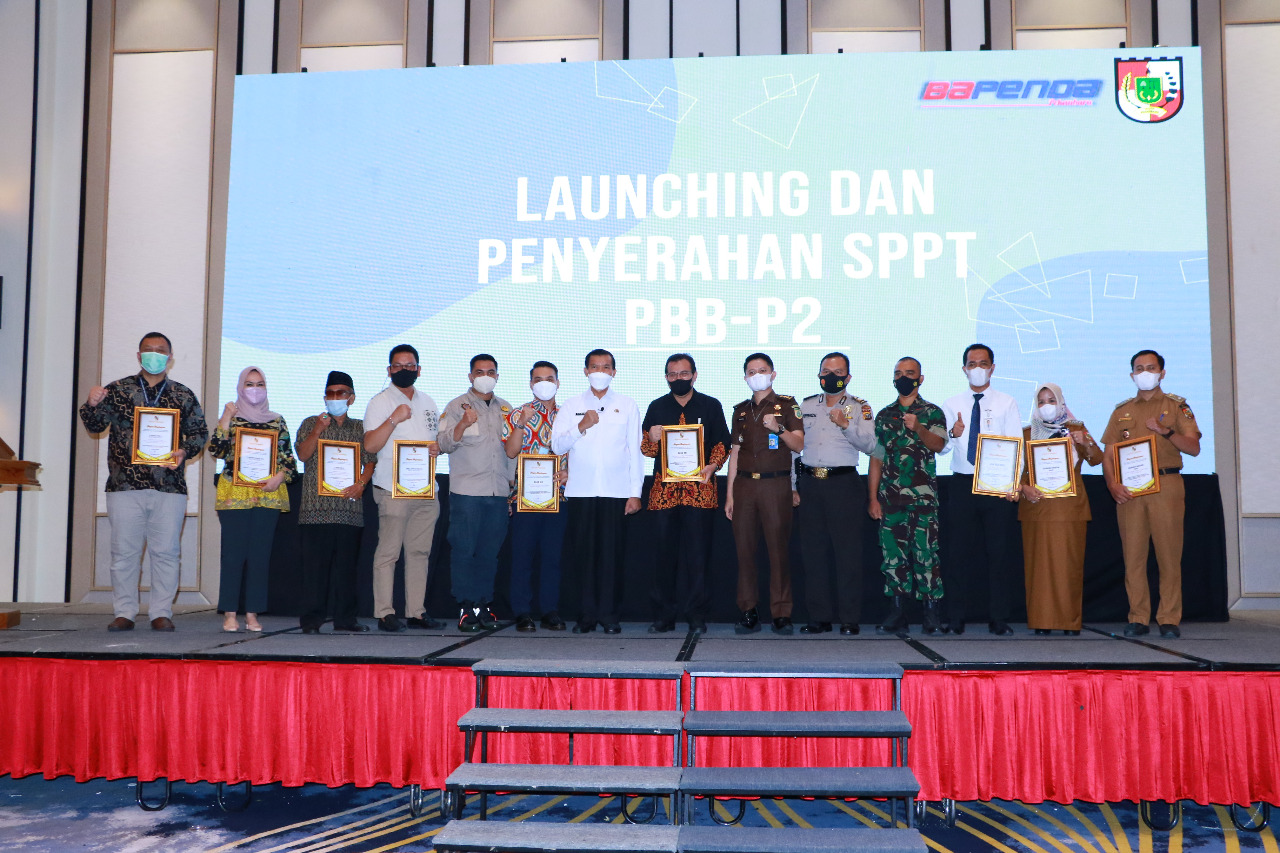 Bapenda Pekanbaru Launching SPPT PBB-P2 dan Buka FGD Bapenda Skala Nasional