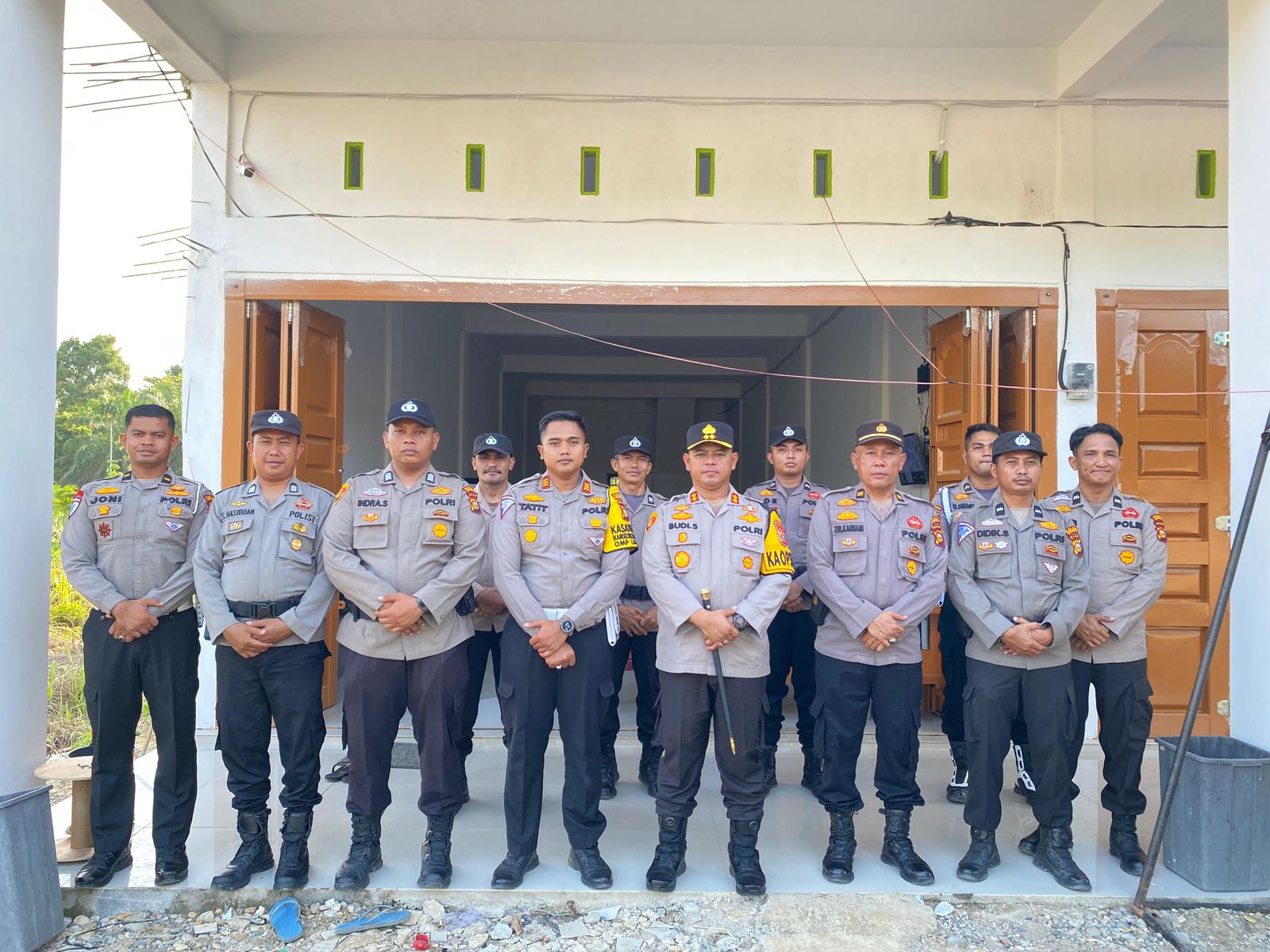 OMP-LK24: Kapolres AKBP Budi Setiyono Lakukan Pengecekan Logistik di Gudang KPU Rohul