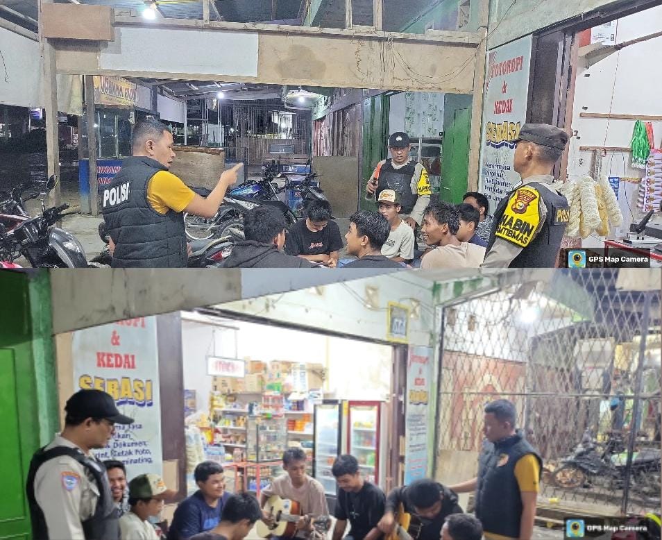 Polsek Langgam Intensifkan Patroli, Jaga Kamtibmas Jelang Pilkada