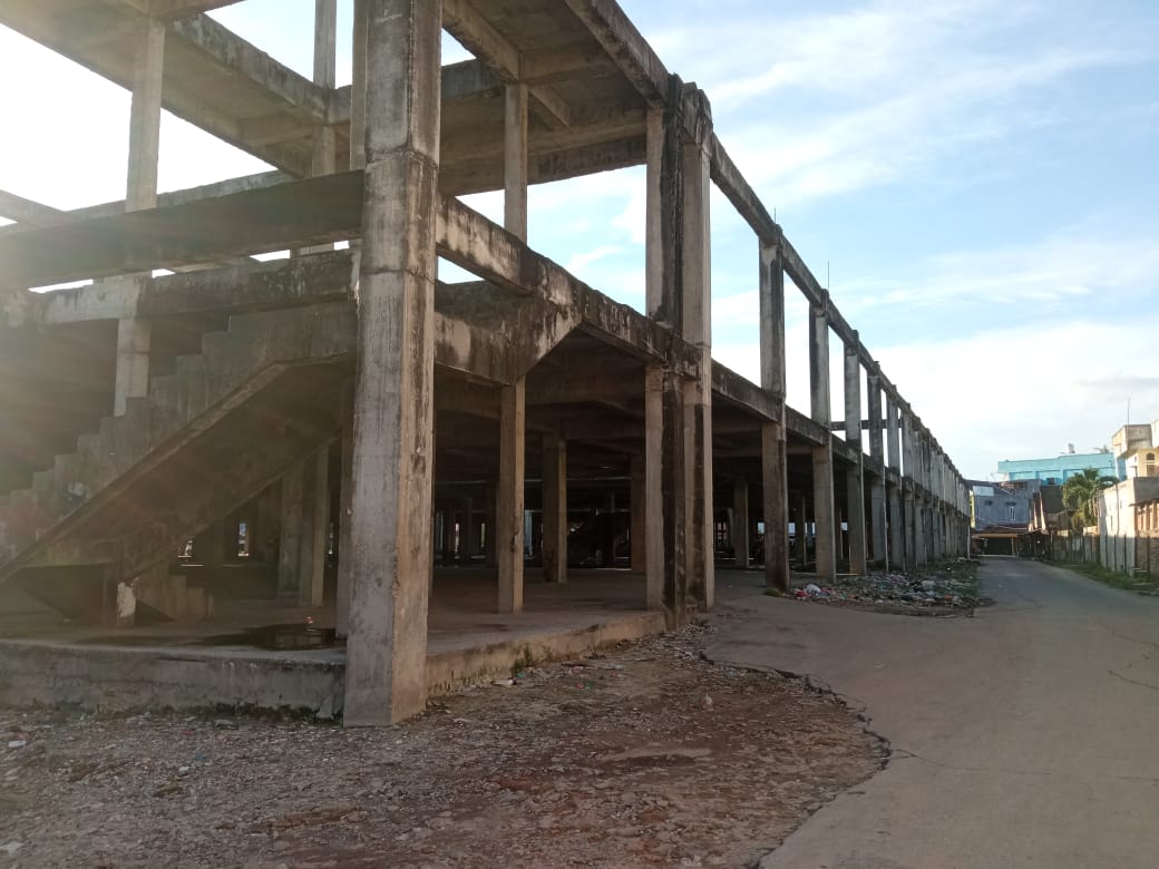 Ratusan Pedagang Korban Kebakaran Pasar Cik Puan Bakal Ditampung di Bangunan Baru