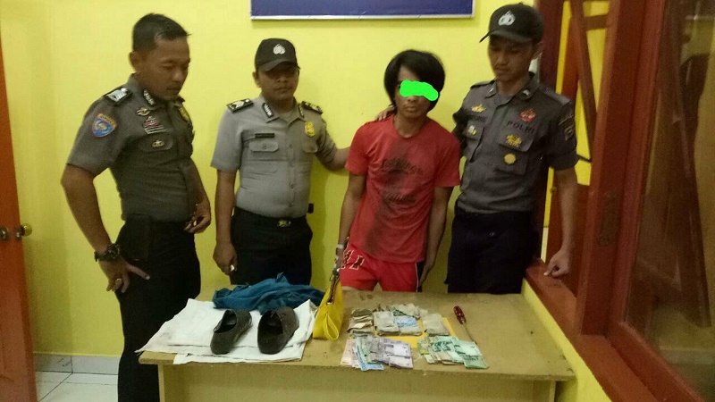 Pencuri di Rohil Ditangkap Dalam Keadaan Bugil, Polisi Sempat Lepas Empat Kali Tembakan