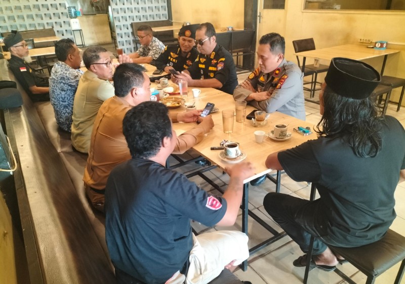 Polsek Kandis Ajak Warga Wujudkan Pilkada Damai Melalui Pesan Cooling System