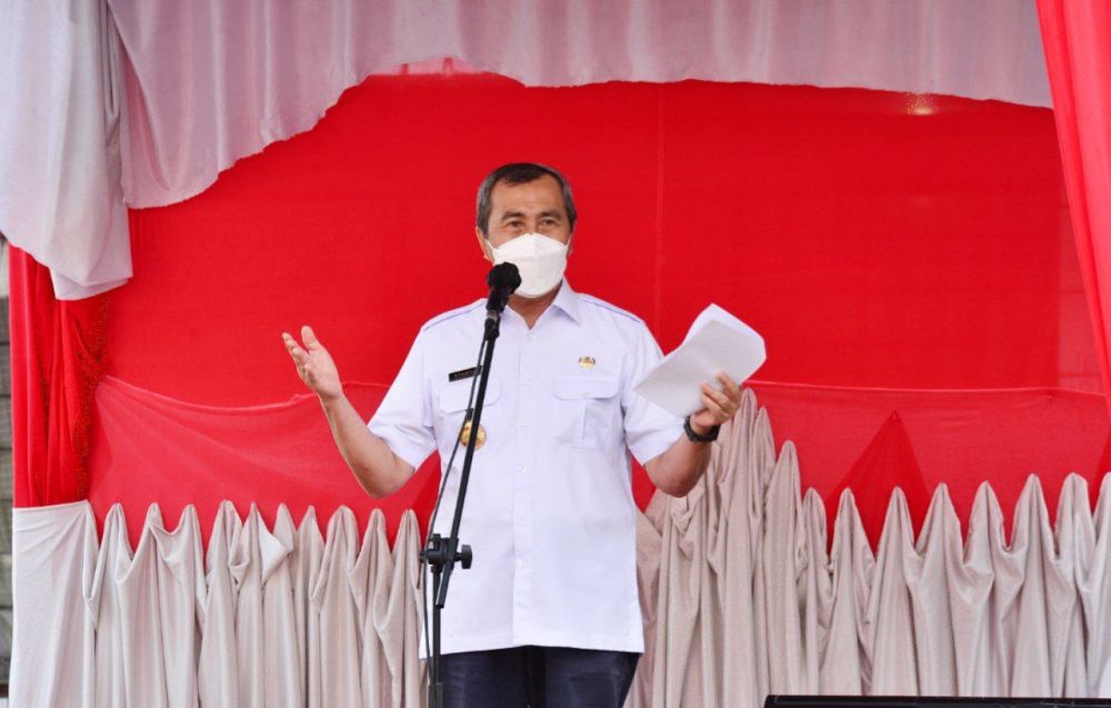 Warga Pekanbaru Terpapar Omicorn, Gubri Ajak Masyarakat Disiplin Protokol Kesehatan