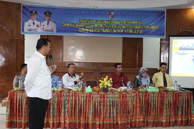 Program PMB RW Pekanbaru Percepat Tumbuhnya Ekonomi Kerakyatan