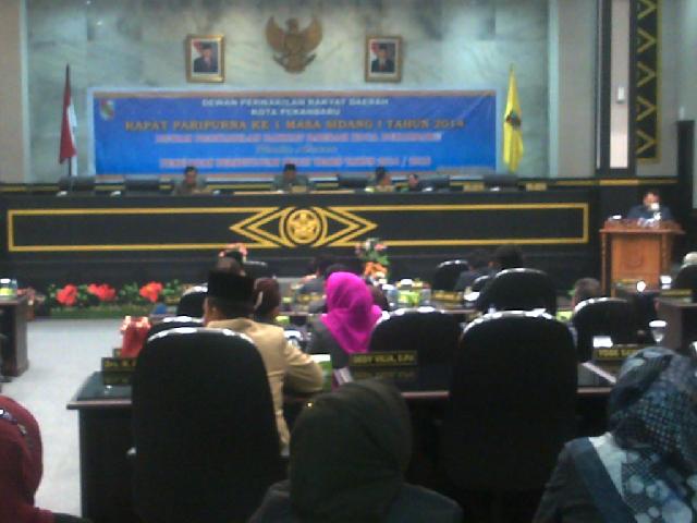 Anggaran MY Sudah Disetujui, Pembahasan APBD Pekanbaru Dimulai Dari Awal Lagi