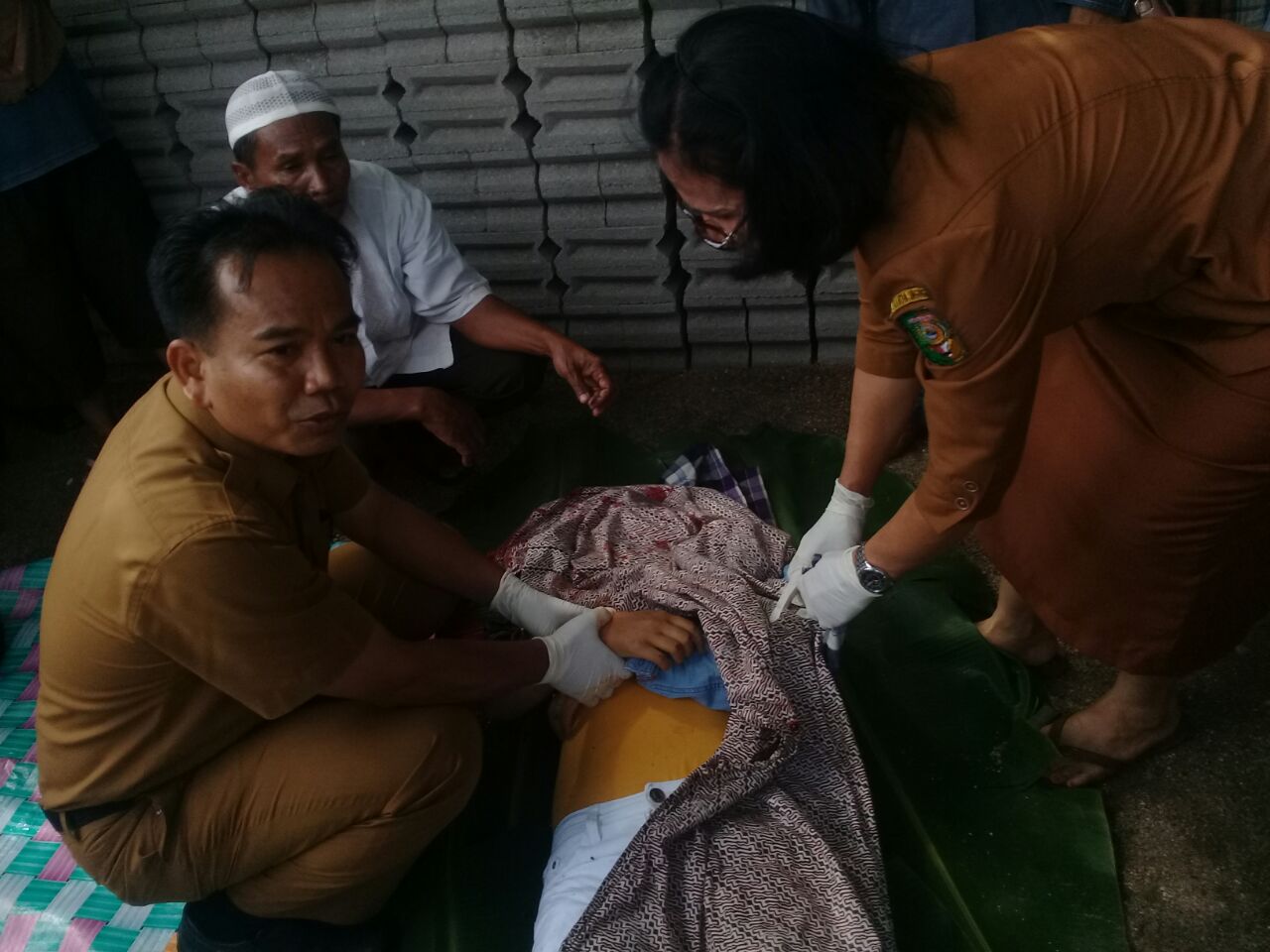 Tergilas Truck Mahasiswi di Kuansing Meninggal Dunia