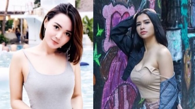 Pamer Tubuh Berkeringat, Wika Salim Disebut Saingan Maria Vania!