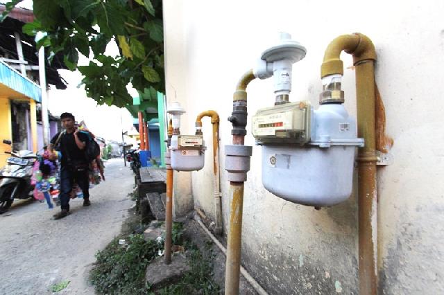 Warga Kecamatan Lima Puluh Pekanbaru Resmi Nikmati Gas Kota