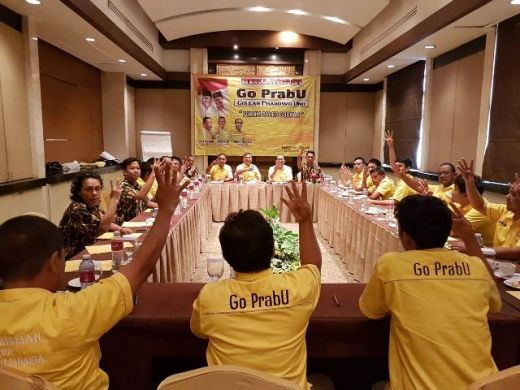 Caleg Golkar Bentuk Go Prabu Dukung Prabowo-Sandi, Kok Bisa ?