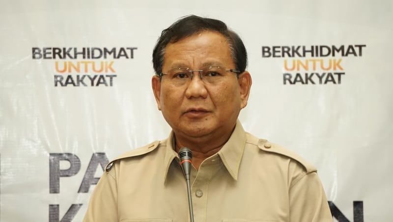 Prabowo Pertanyakan Deportasi Ustad Somad dari Hong Kong