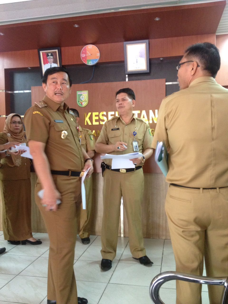 Wakil Bupati Kuantan Singingi H. Halim Sidak Sejumlah OPD