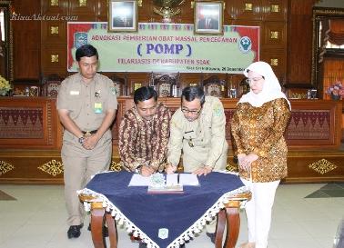 DPRD Siak Harapkan Advokasi POMP Filariasis Bisa Optimal