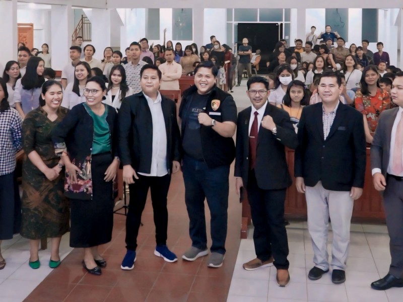 Cooling System Ditreskrimum Polda Riau Gelar Penyuluhan kepada Jemaat Gereja HKBP Pekanbaru