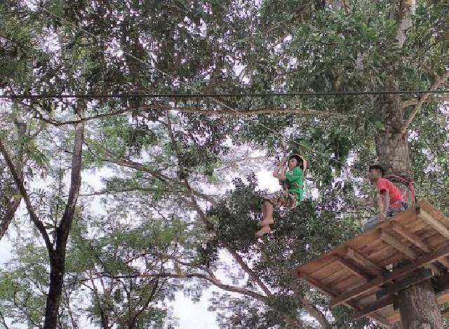 Anak Didik PLA Riau Ikuti Kegiatan Perenting Outbond