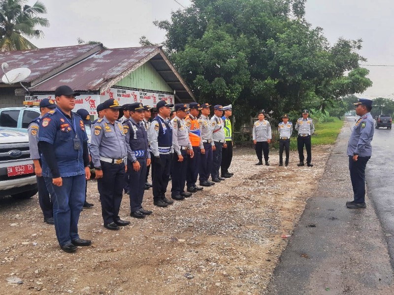 Operasi Gakkum Penumbar di Kuansing, Dishub Riau Tilang 142 Kendaraan