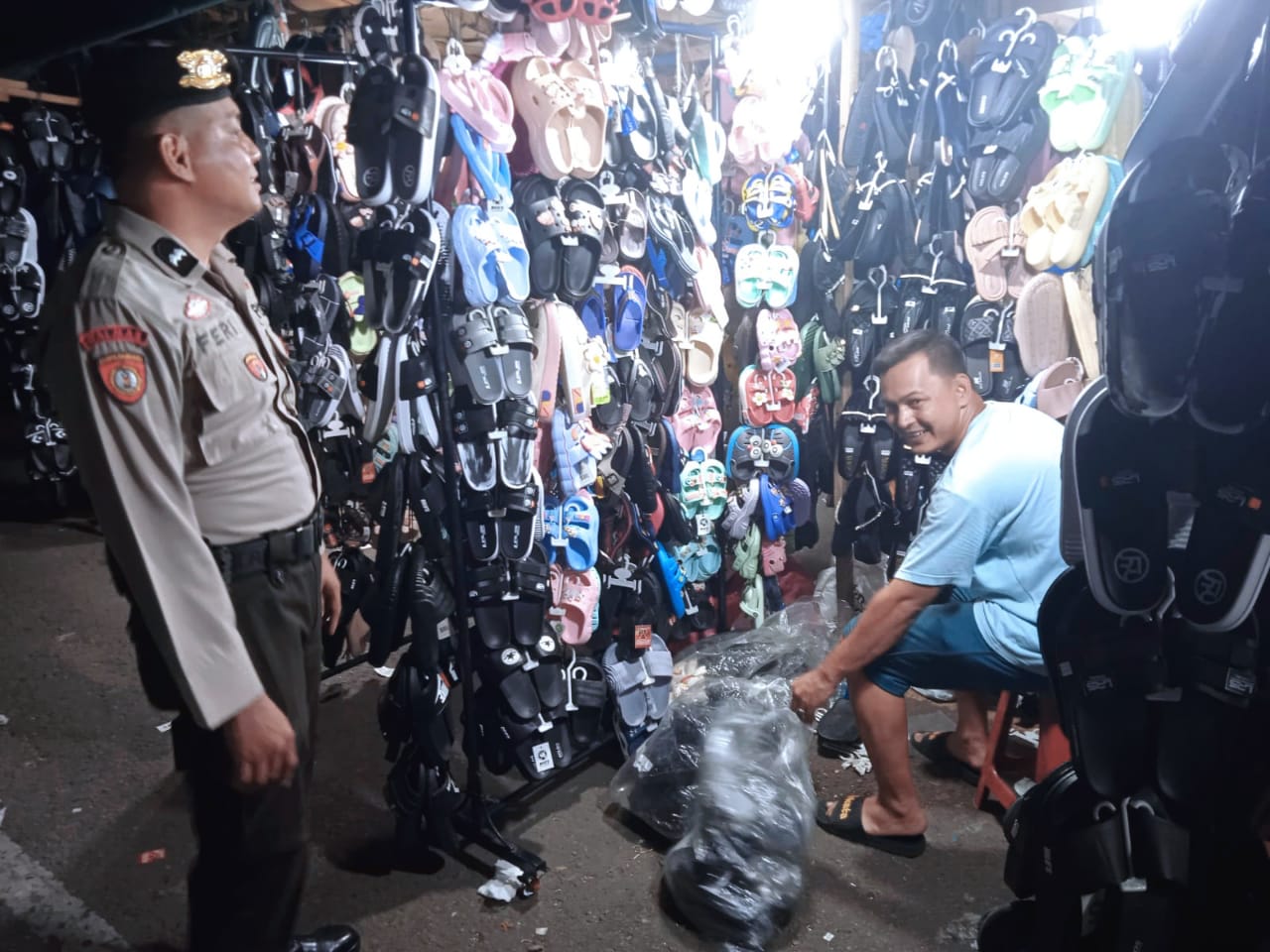 Polsek Mandau Tingkatkan Patroli 24 Jam untuk Jaga Harkamtibmas Pasca Pilkada